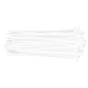 Хомут TOPEX пластиковий 4.8х200 мм Білий (44E977)