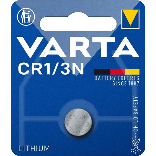 Батарейка Varta CR1/3N bat(3B) Lithium 1шт (06131101401)
