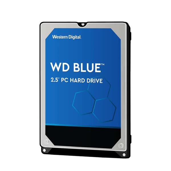 Накопитель HDD 2.5 SATA 1.0TB WD Blue 5400rpm 128MB (WD10SPZX)