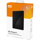 Внешний жесткий диск 2.5" USB 1.0TB WD My Passport Black (WDBYVG0010BBK-WESN)