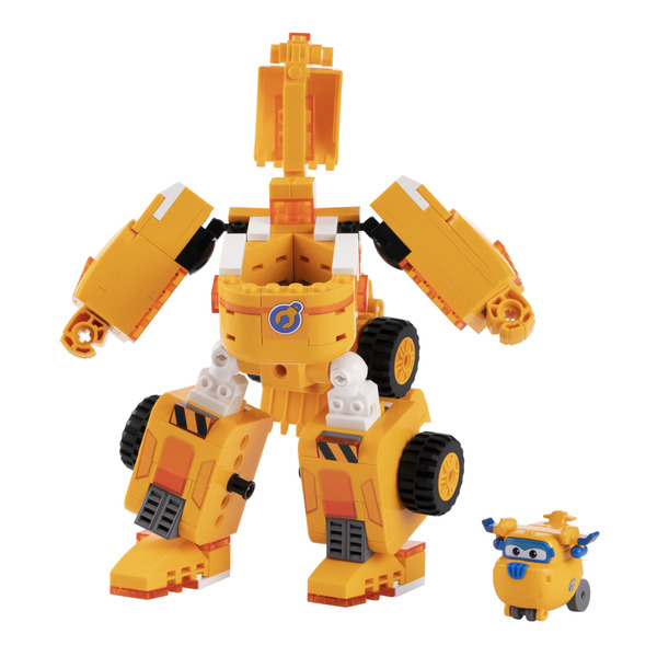 Іграшка Super Wings Small Blocks 2-in-1 Buildable Transforming Vehicle Donnie EU385007