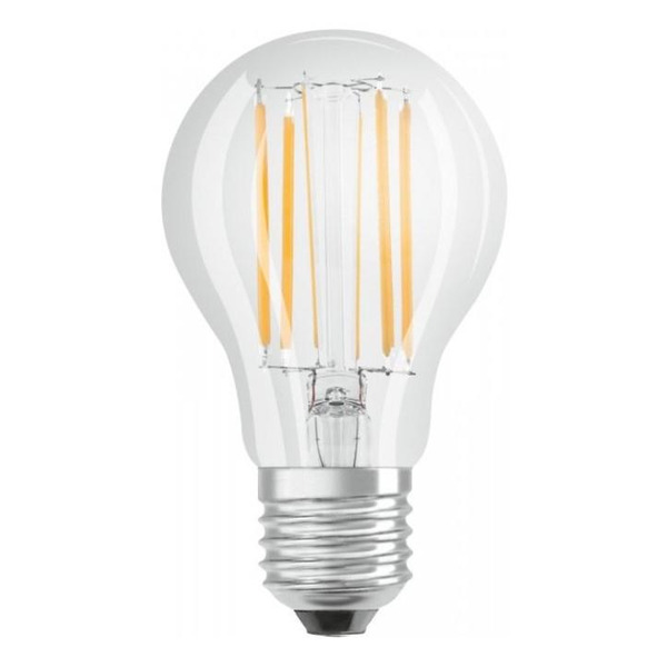 Світлодіодна лампа Osram LedSCLA75D 9W/827 DIM 230V FIL E27 (4058075436886)