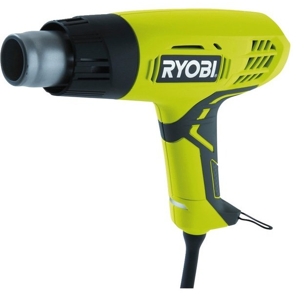 Ryobi Фен EHG2000 промышленный, 2000Вт, 250/500 л/мин, 400/600°С, 0.7кг