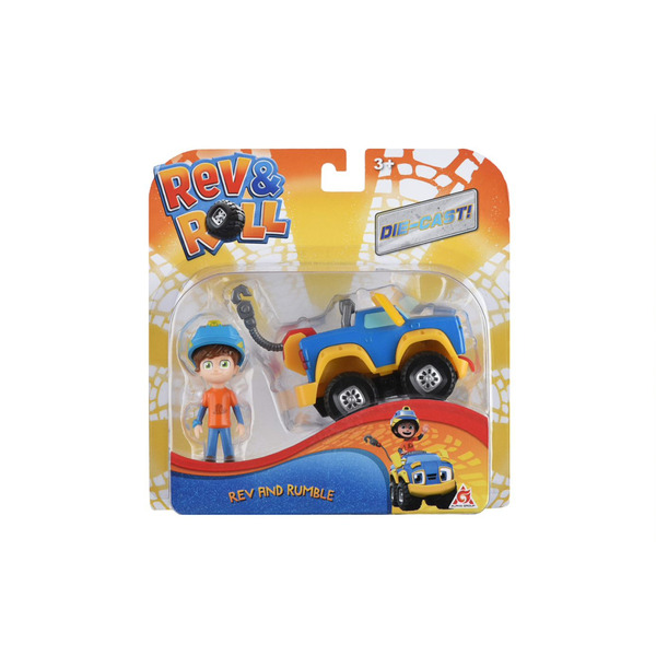 Rev&Roll Ігровий набір DieCast - Рев та Рамбл