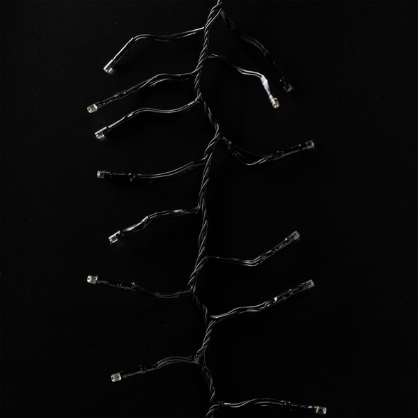 Smart LED Гирлянда Twinkly Cluster AWW 400 Gen II, IP44, длина 6м, кабель черный