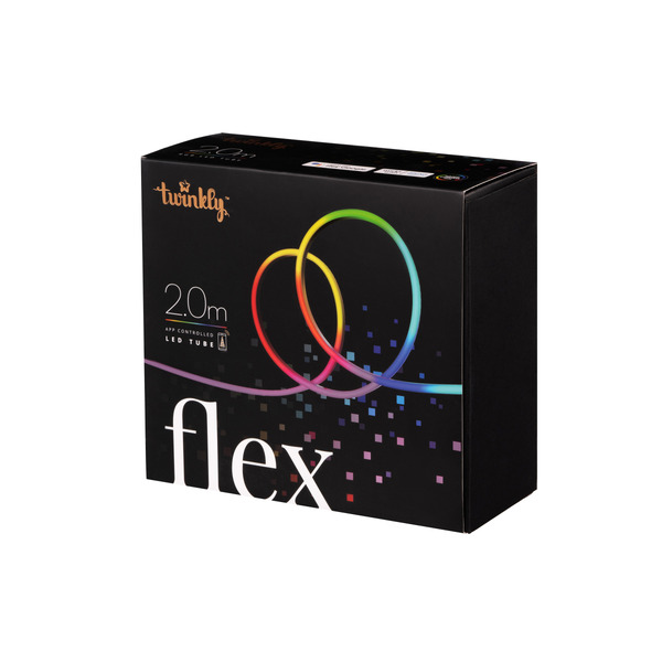 Smart LED контур Twinkly Flex RGB 200, Gen II, IP20, довжина 2м (TWFL200STW-WEU)