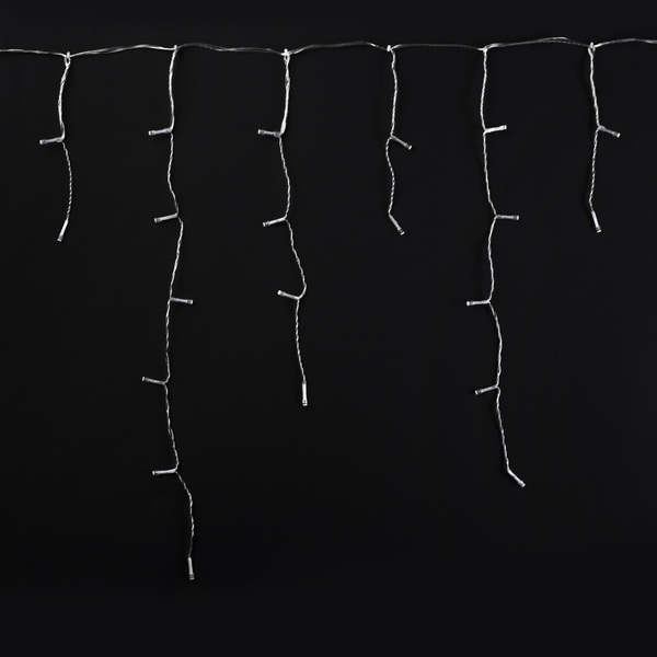 Smart LED Гірлянда Twinkly Icicle RGBW 190, Gen II, IP44, довжина 5м, кабель прозорий