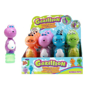 Мыльные пузыри Gazillion Дино, р-р 59мл, розовый