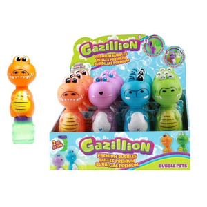 Мильні бульбашки Gazillion Діно, р-н 59мл, помаранчевий