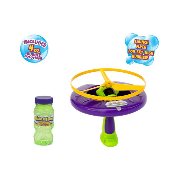 Генератор мильних бульбашок Gazillion мех. пропелер з пуск.пристр-м, непроливайка, в н-рі р-н 118мл