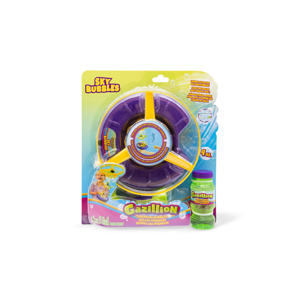 Генератор мильних бульбашок Gazillion мех. пропелер з пуск.пристр-м, непроливайка, в н-рі р-н 118мл