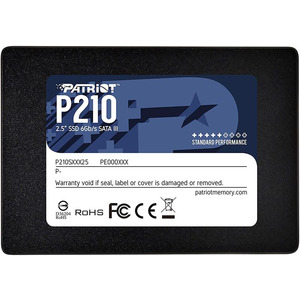 Накопитель SSD  512GB Patriot P210 2.5" SATAIII TLC (P210S512G25)