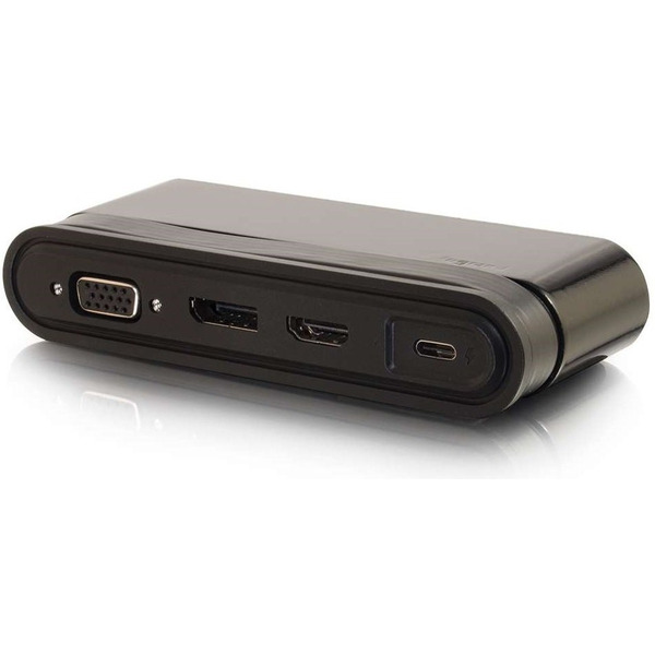 USB хаб C2G USB-C на HDMI, DP, VGA, USB, Power Delivery до 65W (CG82392)