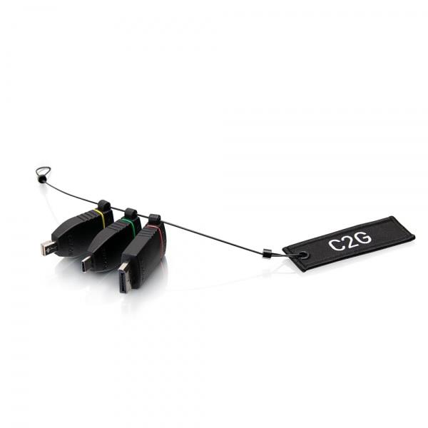 Комплект перехідників C2G Adapter Ring HDMI на mini DP DP USB-C (CG84268)