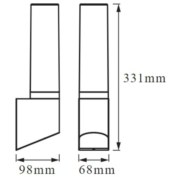 Osram Фасадный светильник ENDURA STYLE LANTERN FLARE WALL 7w