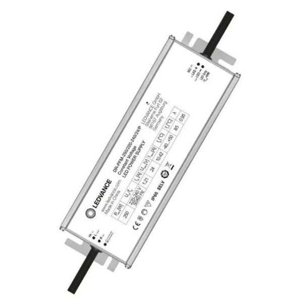 Драйвер LEDVANCE DR-PFM-250/220-240/24/P 10X1 IP66 без димування