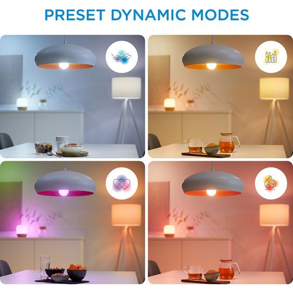 WiZ Умный накладной точечный светильник IMAGEO Spots 1х5W 2200-6500K RGB