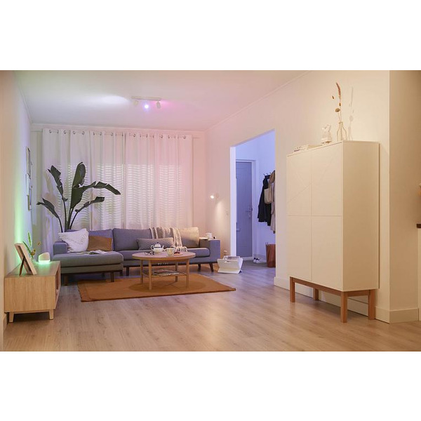 Розумний накладний точковий світильник WiZ IMAGEO Spots 3х5W 2200-6500K RGB Wi-Fi білий (929002658901)