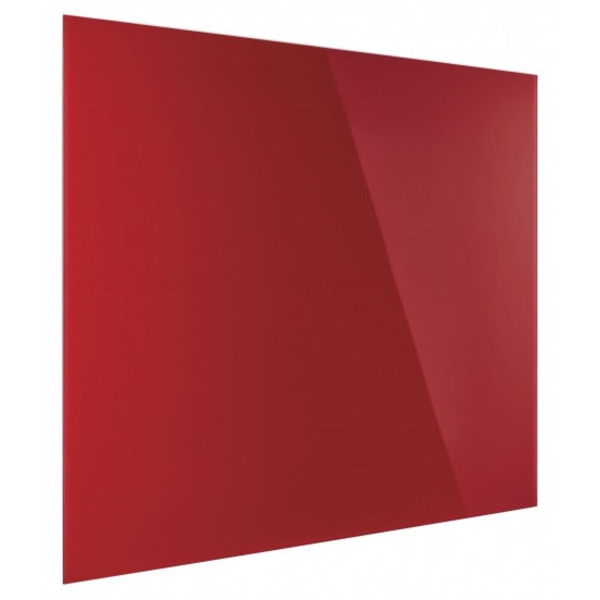 Дошка скляна магнітно-маркерна 1200x900 червона Magnetoplan Glassboard-Red UA