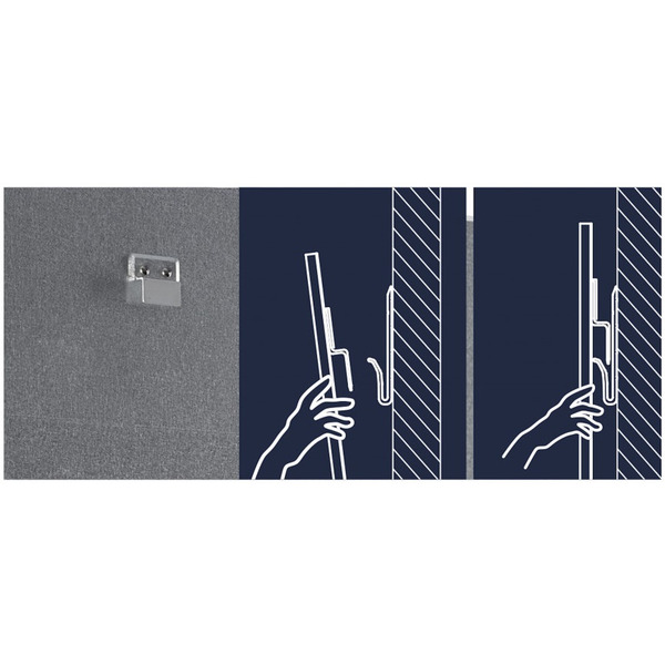 Magnetoplan Доска стеклянная магнитно-маркерная 2000x1000 красная Glassboard-Red UA