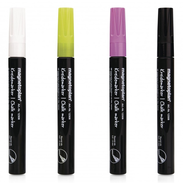 Маркери крейдяні різнокольорові Magnetoplan Chalk Marker Assorted Set UA