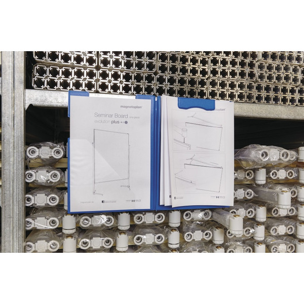 Magnetoplan Клипборд-папка магнитная A4 синяя Clipboard Folder Blue UA