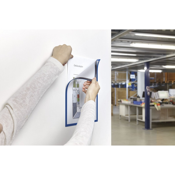 Рамки магнітні A4 сині Magnetofix Frame Blue Set UA