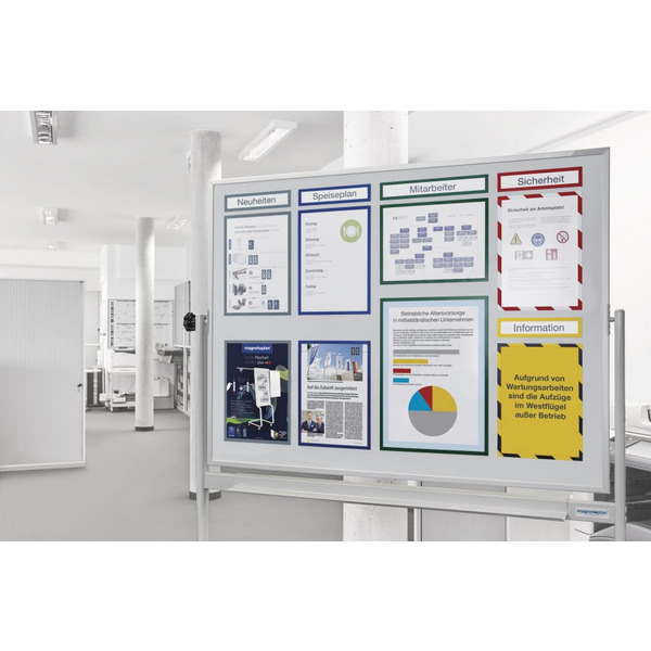 Рамки магнітні A4 зелені Magnetofix Frame Green Set UA