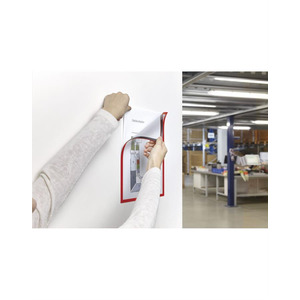 Рамки магнітні A4 червоні Magnetofix Frame Red Set UA