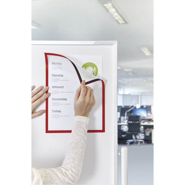 Рамки магнітні A4 червоні Magnetofix Frame Red Set UA