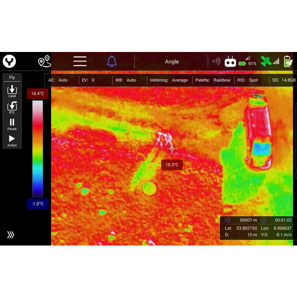 Камера Yuneec E20Tvx інфрачервона для дрону H850/H520E