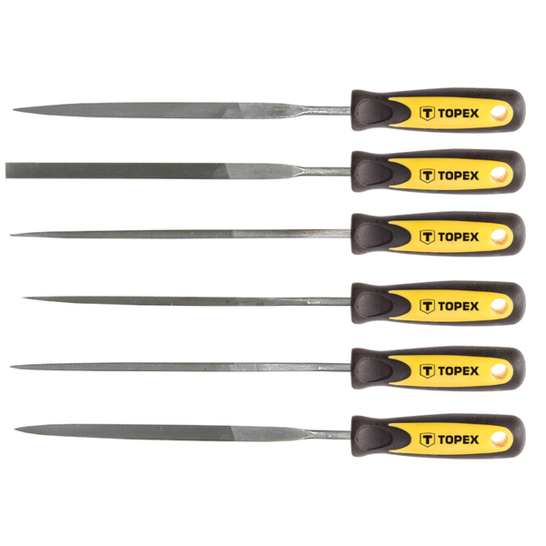 Набір надфілів по металу TOPEX 6 шт 06A010