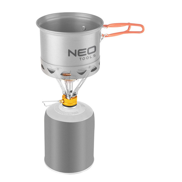 Neo Tools Газовая горелка туристическая, складная, 123x80мм