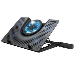 Trust Подставка для ноутбука GXT 1125 Quno (17.3") BLUE LED Black