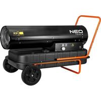 Neo Tools Тепловая пушка дизель/керосин, 50 кВт, 1100м3/ч, прямого нагрева, бак 50л, расход 4.7л/ч, IPX4, колеса