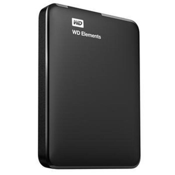 Внешний жесткий диск 2.5" USB 2.0TB WD Elements Portable Black (WDBU6Y0020BBK-WESN)