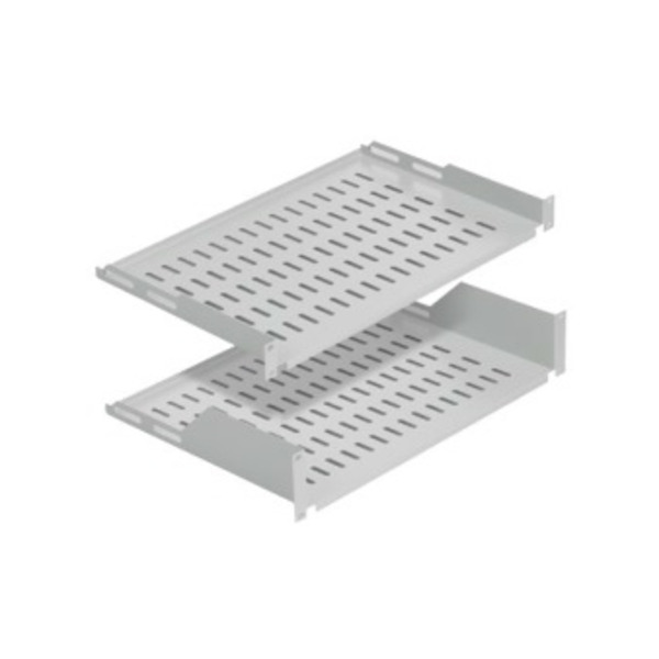 Полку MIRSAN регульована 19 1U 450-540, RAL 7035 (MR.HRM1U45.02)