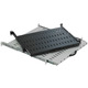 MIRSAN Полка регулируемая 19" 1U 450-540, RAL 7035
