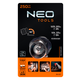 Neo Tools Ліхтарик головний 250 люменів, зум, CREE XPE, батарейки 3xAAA