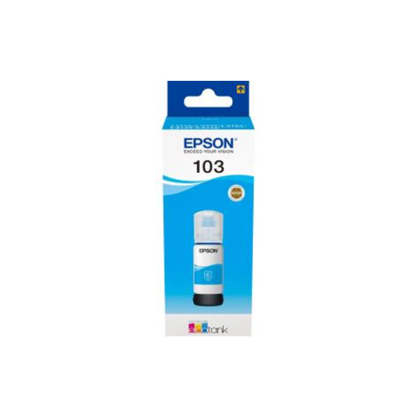Чорнило Epson (103) L31XX Cyan (C13T00S24A) 65 мл