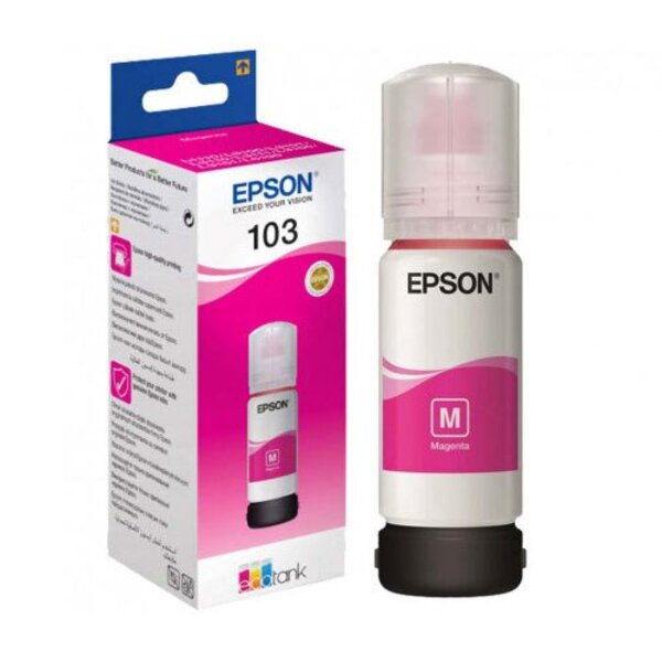 Чорнило Epson (103) L31XX Magenta (C13T00S34A) 65 мл