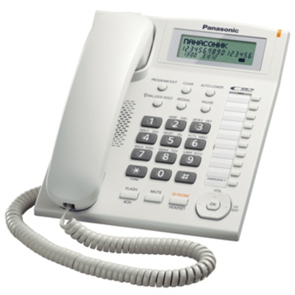 Дротовий телефон Panasonic  KX-TS2388 [White]