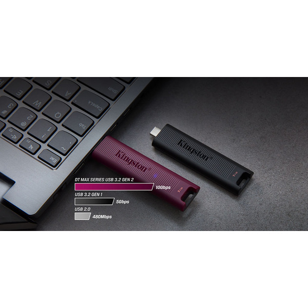 USB-Флешка USB 3.2 256GB Kingston DataTraveler Max Red (DTMAXA/256GB)