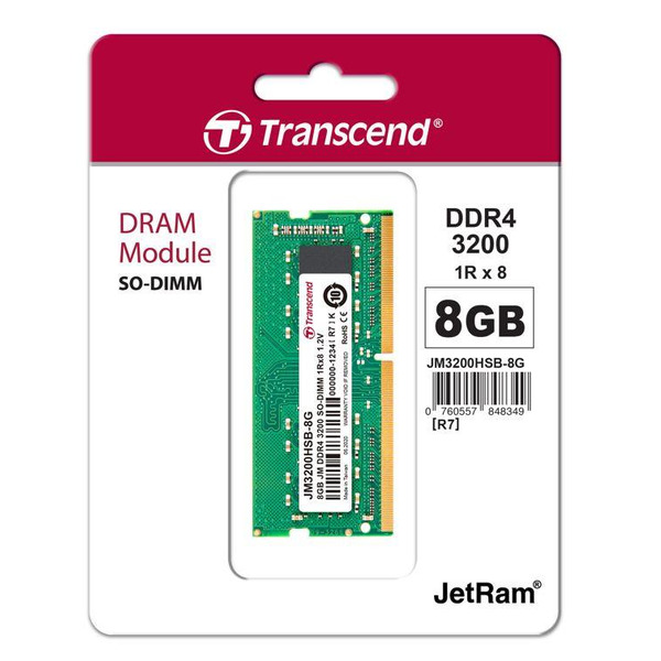 Transcend Пам'ять до ноутбука DDR5 4800 8GB