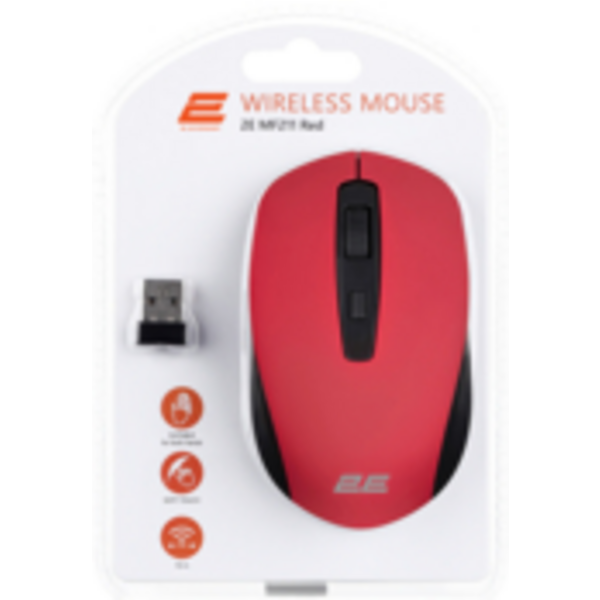 Миша 2E MF211 WL Red 2E-MF211WR