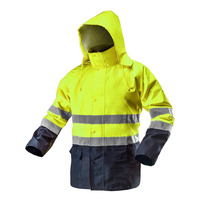 Куртка робоча Neo Tools підвищеної видимості, Oxford 300D, жовта, розмір XXL