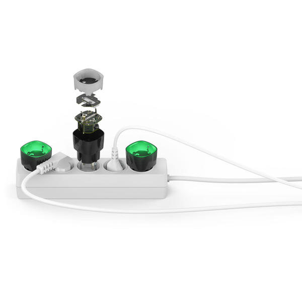 Розумна розетка Ajax Socket White (000012320)