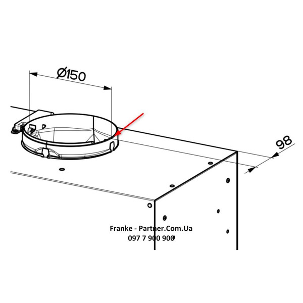 Franke Вытяжка встраиваемая Box Flush EVO черный матовый