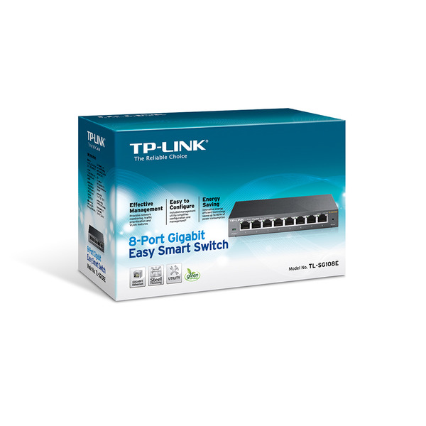 Комутатор TP-Link TL-SG108E
