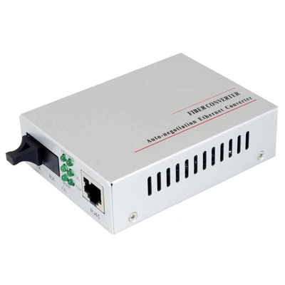 TelStream MC-118/520SC  Медіаконвектор (1550TX&1310RX, 10/100, 20 км SC)